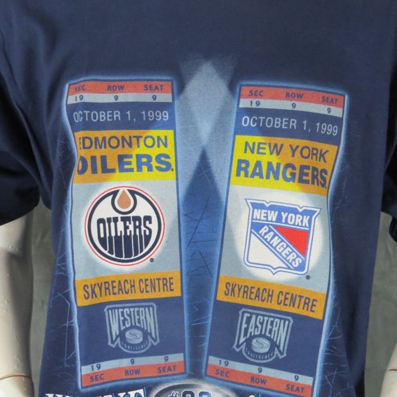 Wayne Gretzky Retirement Shirt - Ticket Graphics - Men's Large - By Pro Player - Picture 2 of 8